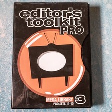 Digital Juice Editor s Toolkit Pro 3 Video Editing Tools Software Overlays