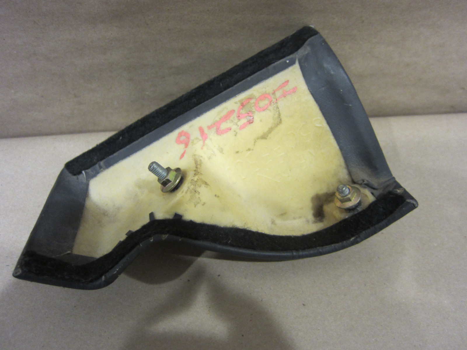 Ferrari 360 -Covered Lateral Insert For Dashboard Drawer (USED) - Part# 65077400