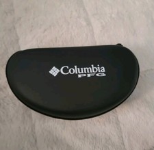 Sunglasses Case Columbia PFG Sunglasses Semi Hard Case Zip Closure Black EUC