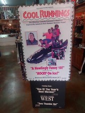 Vtg 1990's Cardboard Movie Theater 3-Sided Cardboard 5ft Display w/ JOHN CANDY