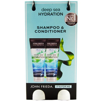 John Frieda Profond Sea Hydration Shampooing & Revitalisant 1 X Set Je 250ml - Photo 1/2