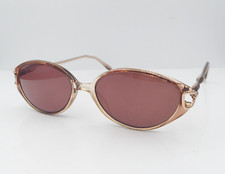 Vintage Elan 9207 Brown Oval Sunglasses Hong Kong FRAMES ONLY