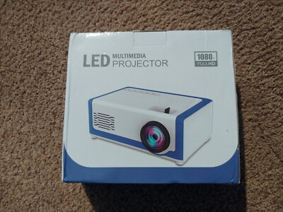 M1 Mini LED Projector 1080p HD Home Theater Media Player