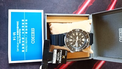Seiko Prospex Men's Black Watch SBDY035 4R36 07N0 Automatic Diver