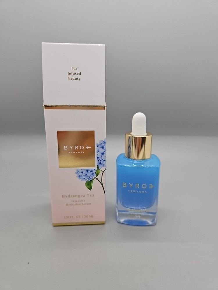 Byroe Hydrangea Tea Hydration Serum Full Size 1oz 30mL Sealed New A21
