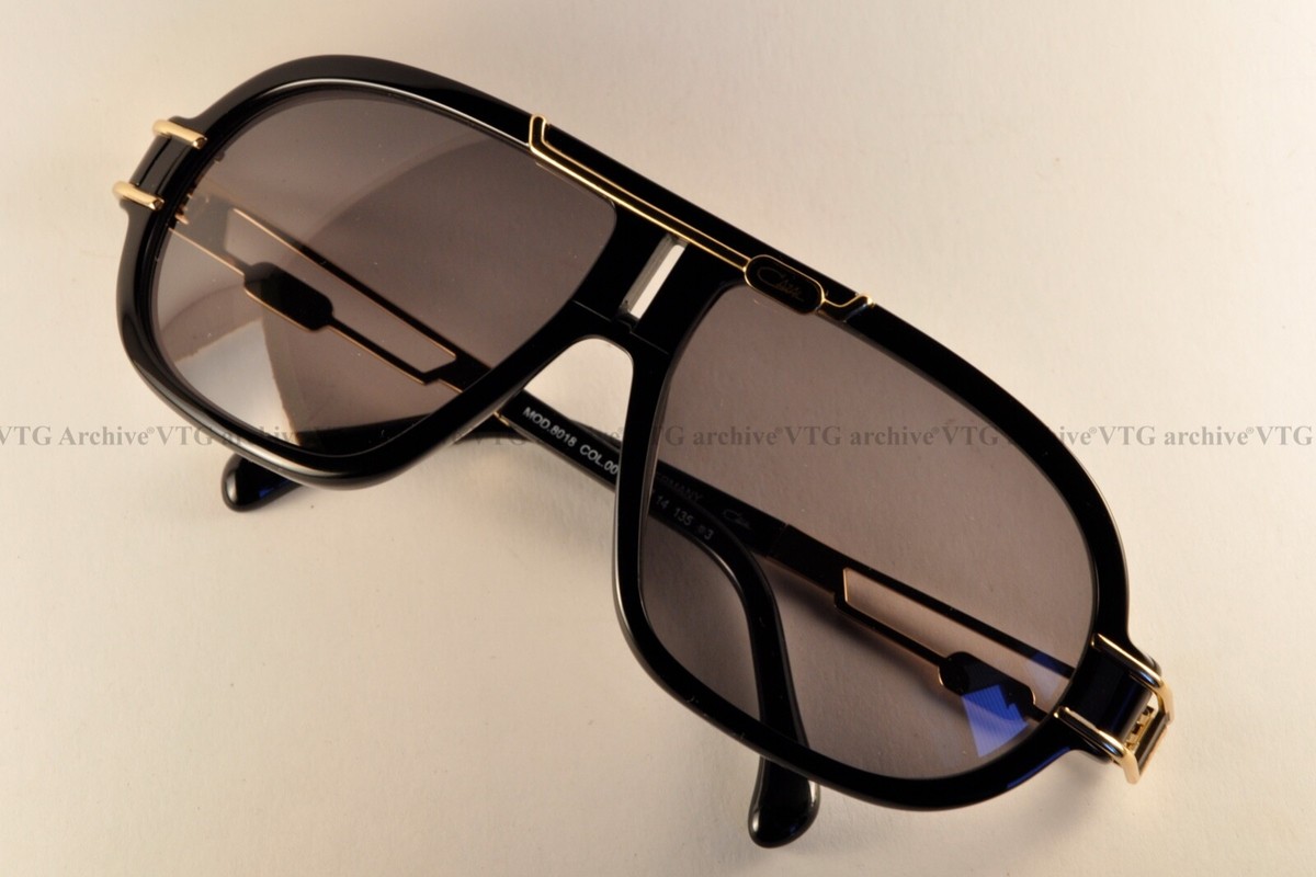 NEW Sunglasses Cazal 8018 col. 001 BLACK GOLD made in Germany size