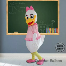 Adult Donald Duck Mascot Costume Suits Cartoon Party Dress Character