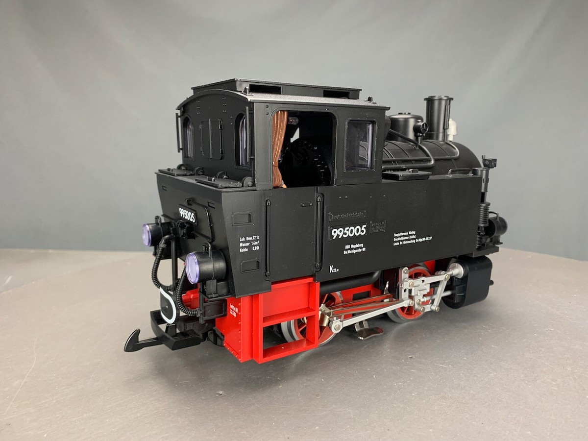 G Scale LGB 20761-1 Digital BR 99 0-4-0T Steam Locomotive 995005