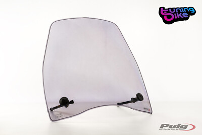 PUIG SCREEN SCOOTER URBAN PEUGEOT V-CLIC LIGHT SMOKE