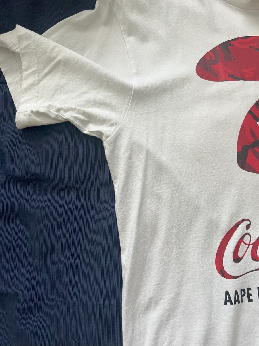 Aape by A Bathing Ape T-shirt size XL Coca-Cola collaboration (Pre