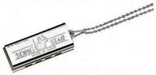 SUZUKI N-1200 Necklace Type Mini Harmonica 4 hole 8 sound C key 40mm new