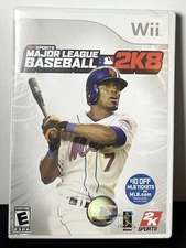 2K Sports Major League Baseball 2K8 CIB Complete Nintendo Wii MLB2K8