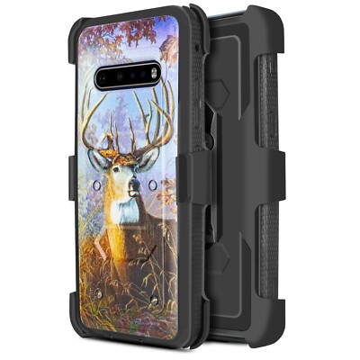 FitBAG Beat Blu Custodia In Pelle Per LG V60 ThinQ | Con Pulizia Display | Made In Germany - 3