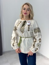 HANDMADE EMBROIDERY Ukraininan national blouse Vyshyvanka