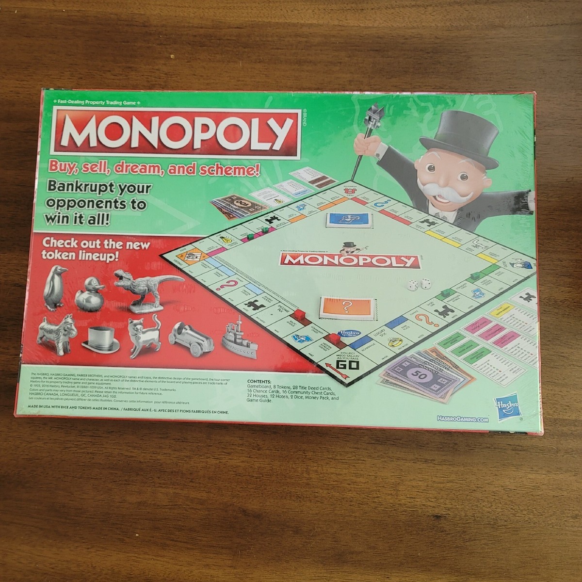 New Factory Sealed Hasbro Monopoly Game Classic Edition Family