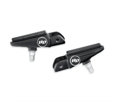 Original Harley-Davidson Defiance Rider Fußrasten - schwarz eloxiert 50501010