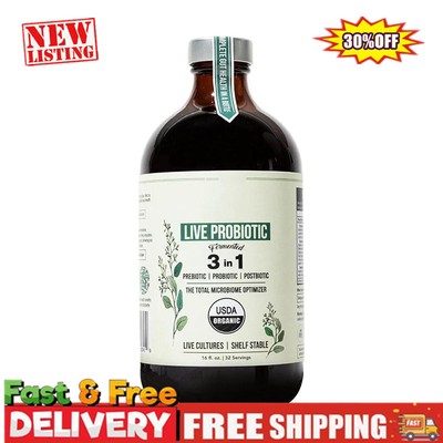 LIVE PROBIOTIC Fermeited 3in1 PREBIOTIC THETOTAL MICROBIOME OPTIMIZER