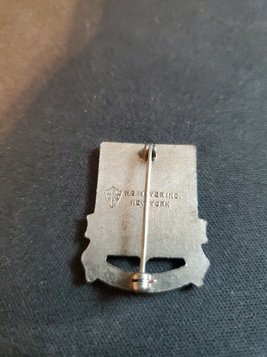 Vintage Coleccionable Cruz y Roble Militar Colorido Metal DUI di Pin Back U - Imagen 2 de 2