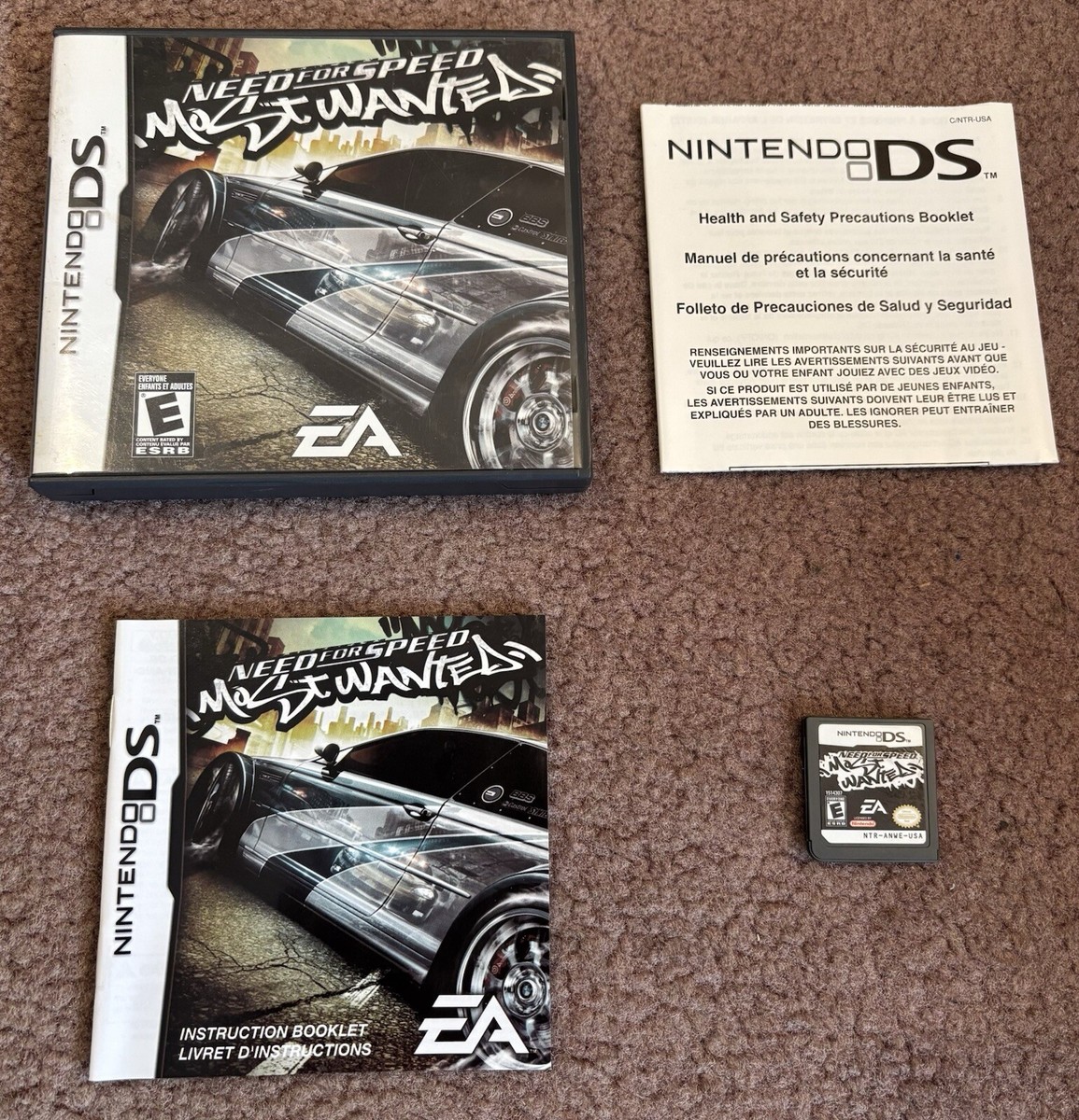 Need For Speed Most Wanted Nintendo DS Complete CIB | eBay