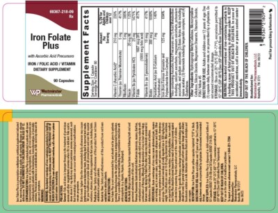 IRON FOLATE PLUS CAP 30