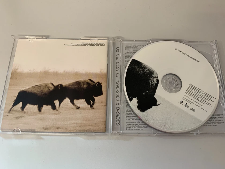 U2 – The Best Of 1990-2000 & B-Sides - 2 CD´s © 2000 - Even Better Than..Mysteri - Bild 2 von 4