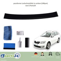 Ladekantenschutz Lackschutzfolie FüR Skoda Octavia 3 Kombi Ab 2013 Carbon