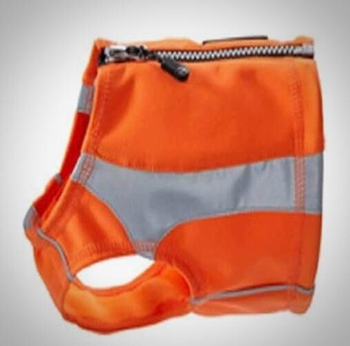 NEW Hurtta Polar Visibility Small Dog Vest ~Orange Lupine XXS ~ Safety/Visable - 第 1/5 張圖片