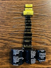 Wurlitzer 548 Jukebox Amplifier REBUILD KIT New Capacitors Recap for 3200 3210