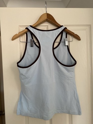 TARGET Two Piece Set Size 16 Activewear Sky Blue Racerback Top & Size 14 Pants - Picture 6 of 24