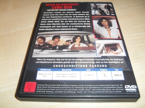 Hitch-Hike / UNCUT / DVD / Franco Nero - David Hess - Imagen 2 de 3