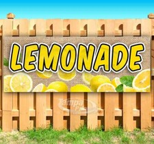 LEMONADE Advertising Vinyl Banner Flag Sign Many Sizes Available STAND TREAT