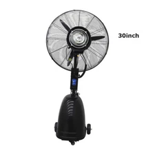 TECHTONGDA 30"Industrial Spray Electric Fan Atomizing Floor Fan 178 M3/min 110V