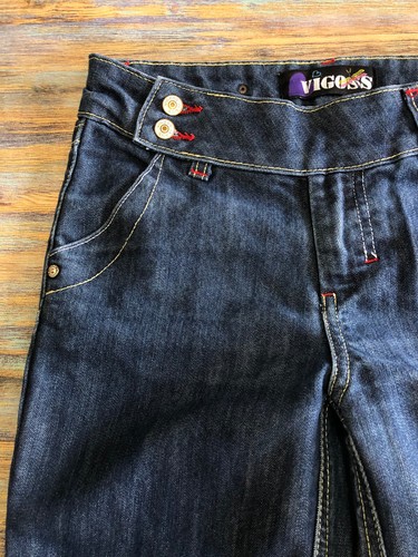 Vigoss Jeans Cropped Blue Girls Size 14 - Picture 6 of 9