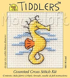 Mouseloft Tiddler Tiddlers Fun Small Quick Cute Counted Cross Stitch Kits New - Picture 29 of 29