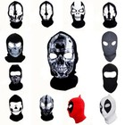 Biker Balaclava Full Face Mask Neck Warmer Tube Ghost Skull Scarf Bandana Ski AU