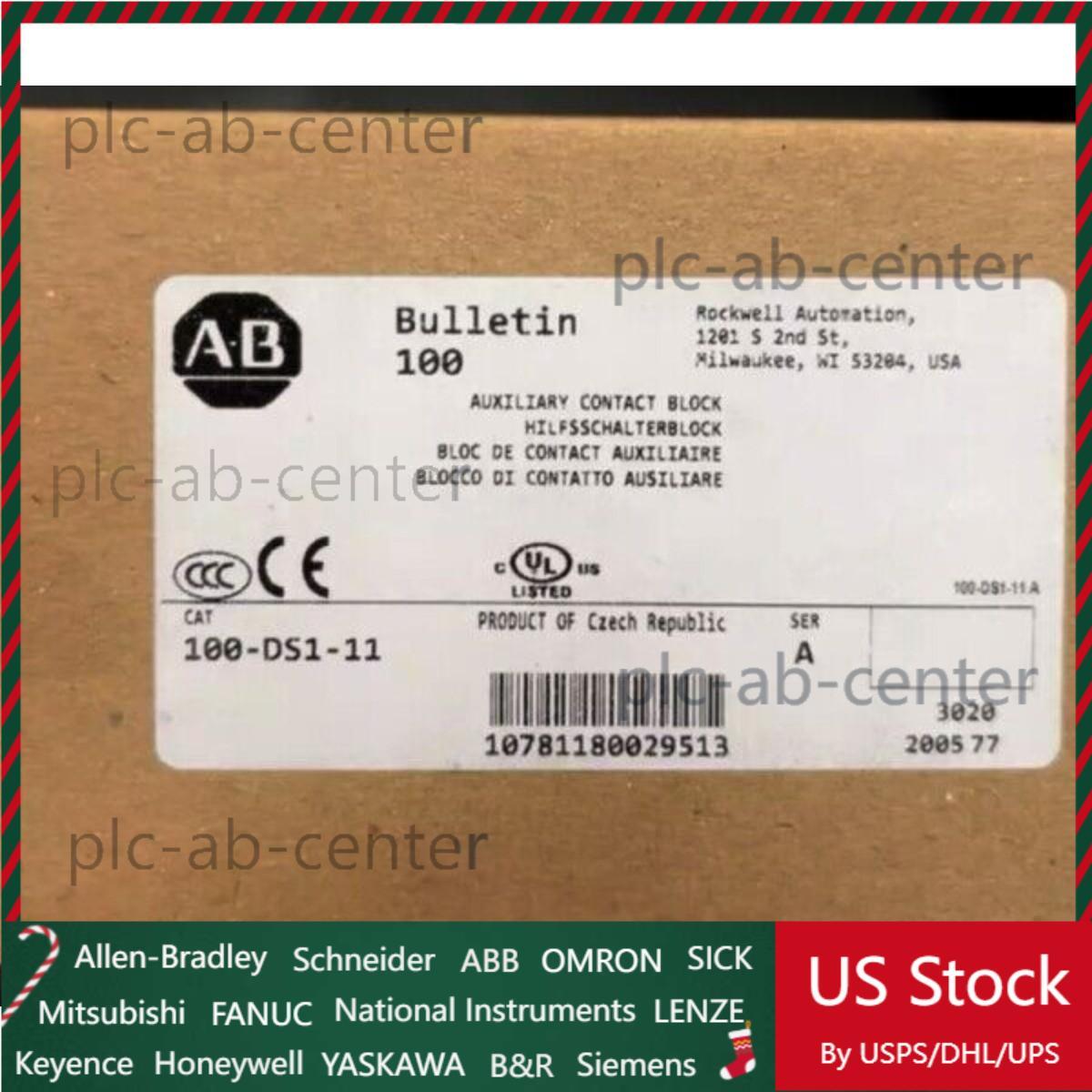 NEW Allen bradley 100-DS1-11 Contactor Auxiliary Contact