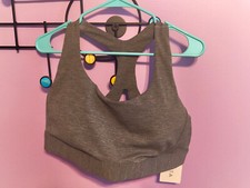 Athleta Ultimate Bra D-DD Grey 2X New with tags