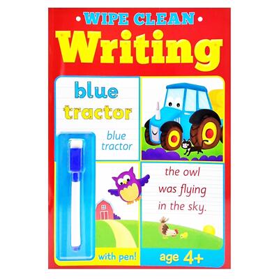 Wipe Clean Lernbuch mit Stift - Alter 4+ Schreibbuch 4