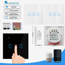 eWelink-Wifi TouchSchalter Rolladenschalter Jalousieschalter Vorhang Schalter1-4