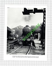 Leeds Central Railway Station A3 Pacific No 60112 St Simon - Cutting