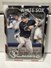 2024 Topps Update ZACH DELOACH RC ROOKIE Independence Day  /76 White Sox