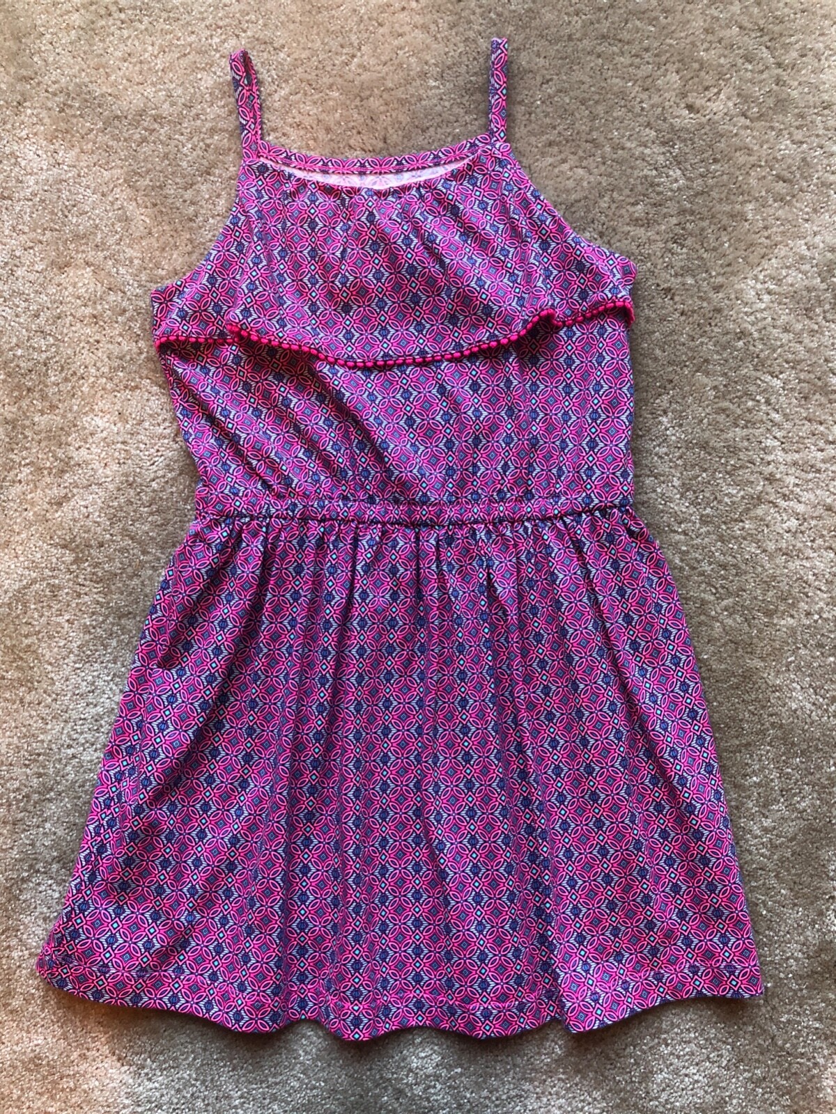 Girls Sundress From Carter's, Size 5, Pink-image