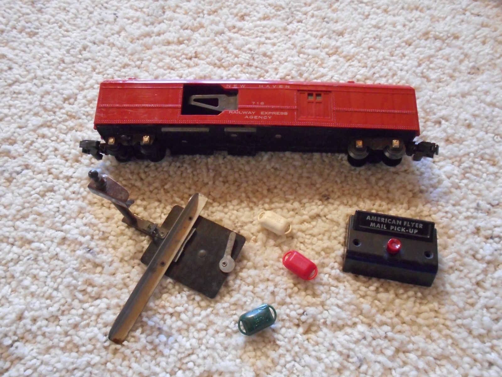 S GUAGE AMERICAN FLYER 718 ACTION MAIL CAR eBay