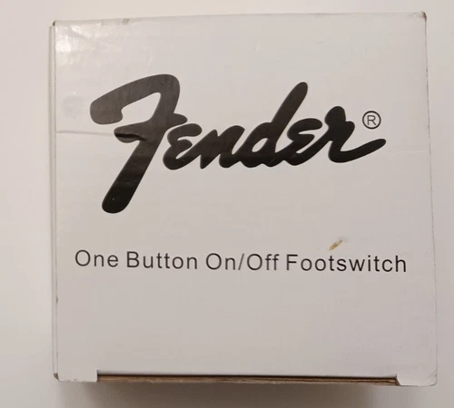 New Fender one button Amp footswitch Blues Jr. guitar amplifier 099-4049-000