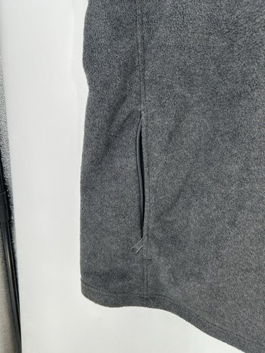 Columbia Full Zip Up Vest Jacket Fleece Zip Pockets Grey Mens 4XT 4XLT 4XL Tall - Picture 6 of 7