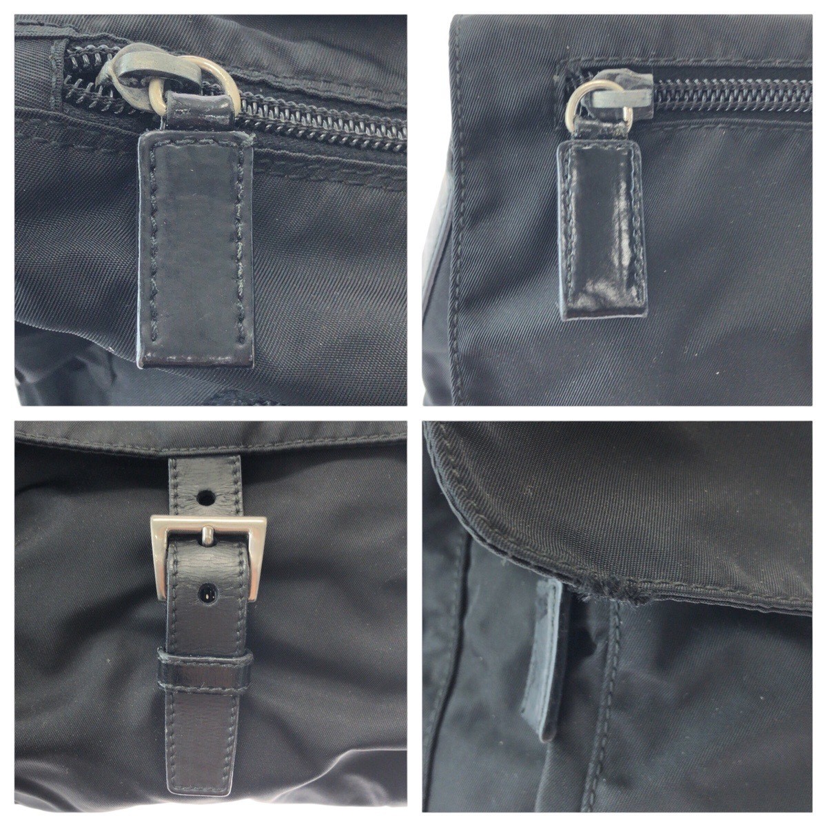 Prada Tessuto Nylon Triangular Logo Shoulder Bag … - image 4