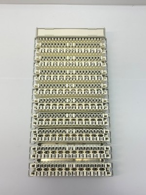 LSA Plus, 10 Trennleisten, 10 Beschriftungsschilder, 10er Edelstahlwanne, 2 Tr.