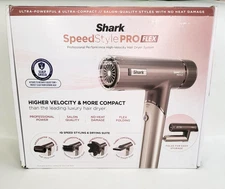 Shark SpeedStyle PRO FLEX High-Velocity Hair Dryer System Copper/Silver NOB