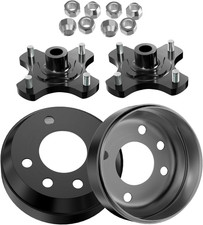 EZGO TXT Golf Carts Heavy Duty Split Brake Drum/Hub with Nuts Suitable for 1982