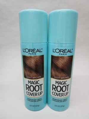 2Pk Loreal Magic Root Cover Up Light Brown 2.0oz EACH New & Unused